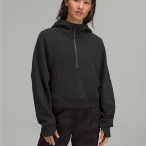 Scuba Oversized Half-Zip Hoodie